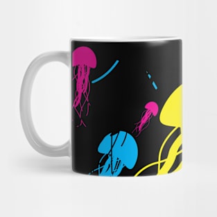 CMYK Jellyfish Mug